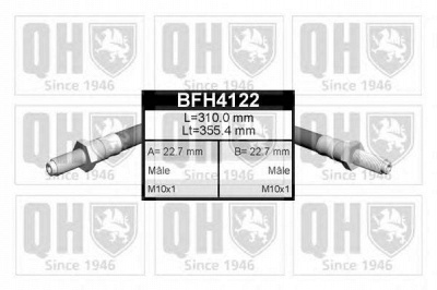 QUINTON HAZELL bfh4122 -  Тормозной шланг